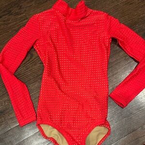 FIVE DANCEWEAR MESH LEOTARD